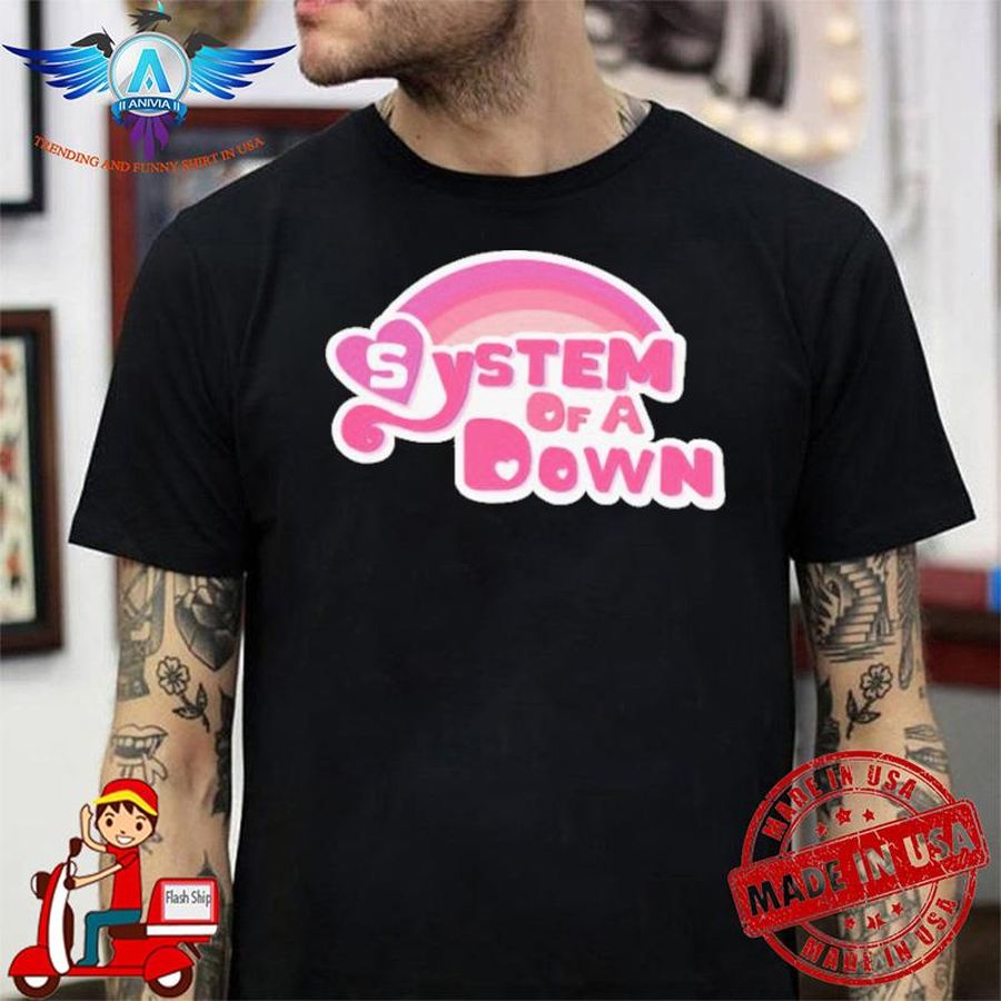 System Of A Down X My Little Pony shirt