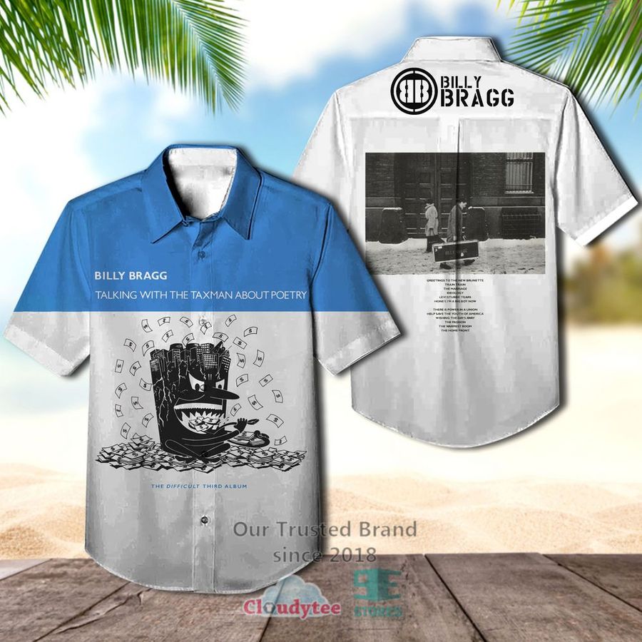 Talking With The Taxman Billy Bragg Hawaiian Shirt – LIMITED EDITION