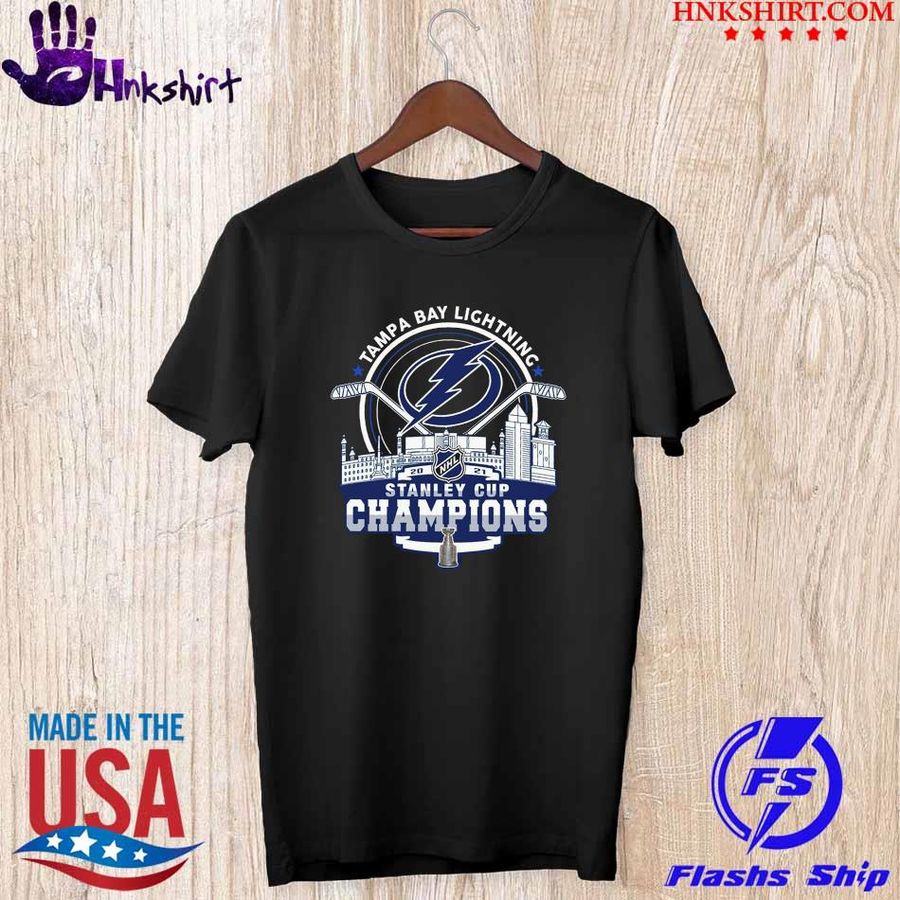 Tampa Bay Lightning 2021 Stanley Cup Champions T-Shirt