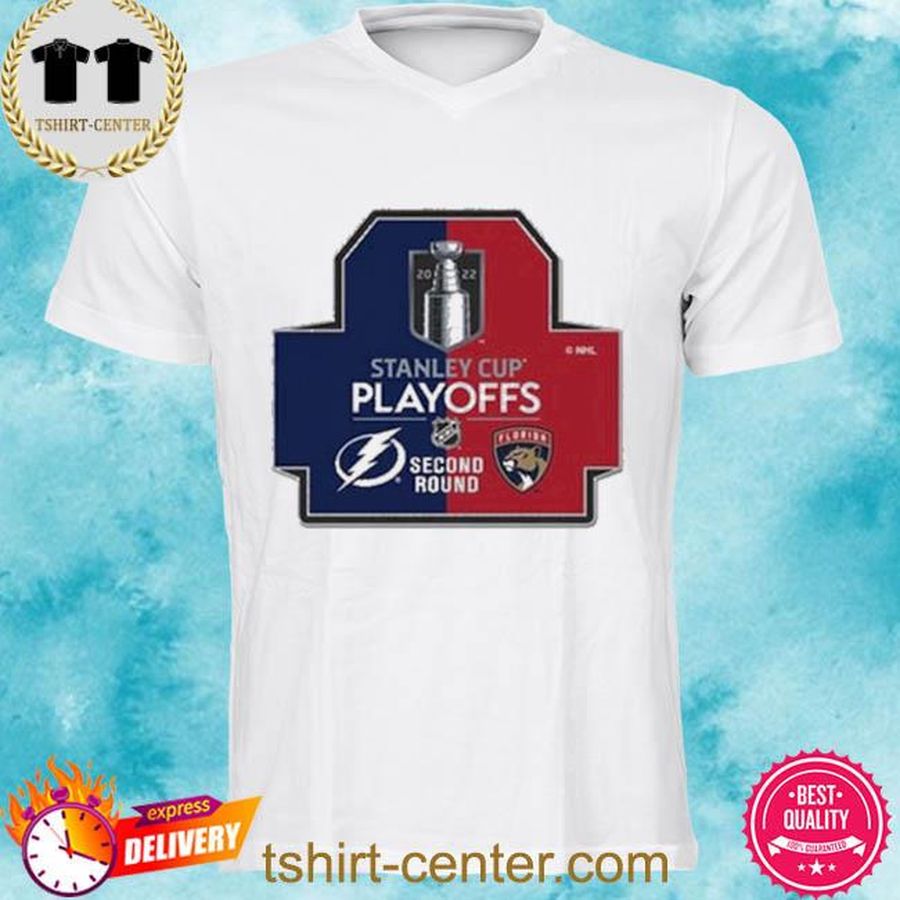 Tampa Bay Lightning vs Florida Panthers 2022 Stanley Cup Playoff Second Round shirt