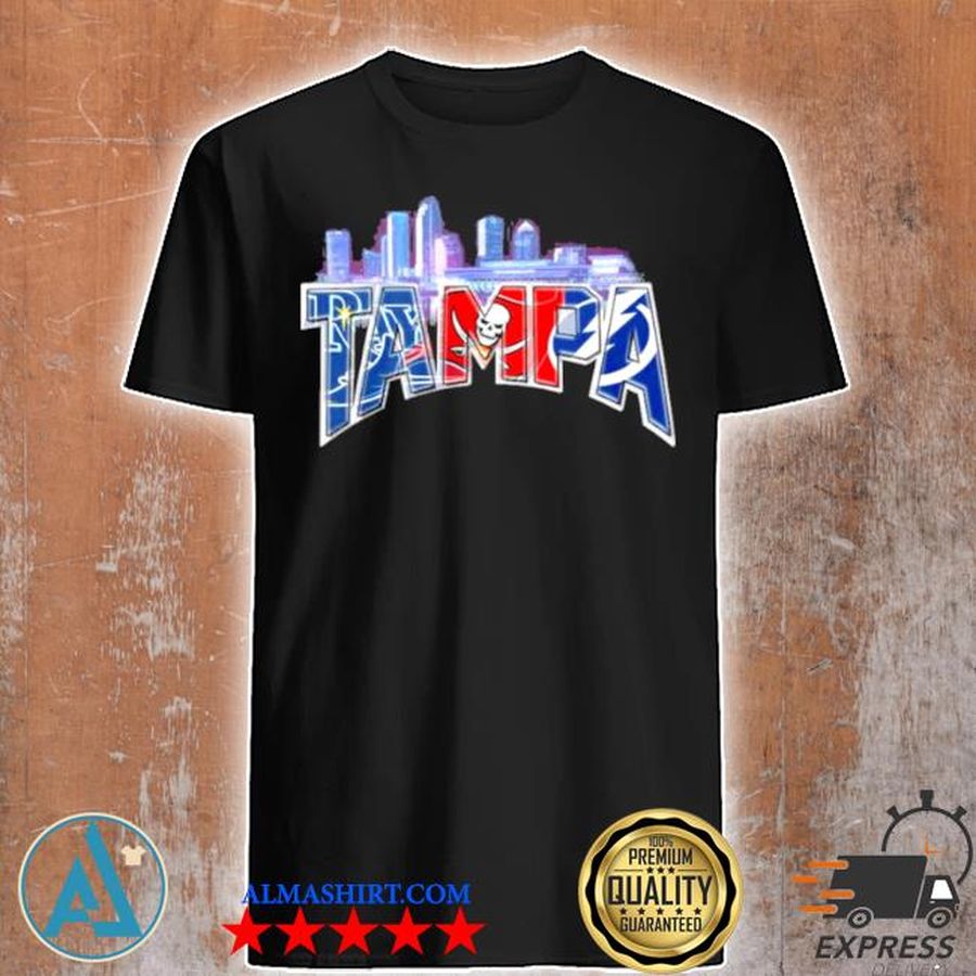 Tampa sports team tampa bay rays tampa bay lightning tampa bay buccaneers los angeles city shirt