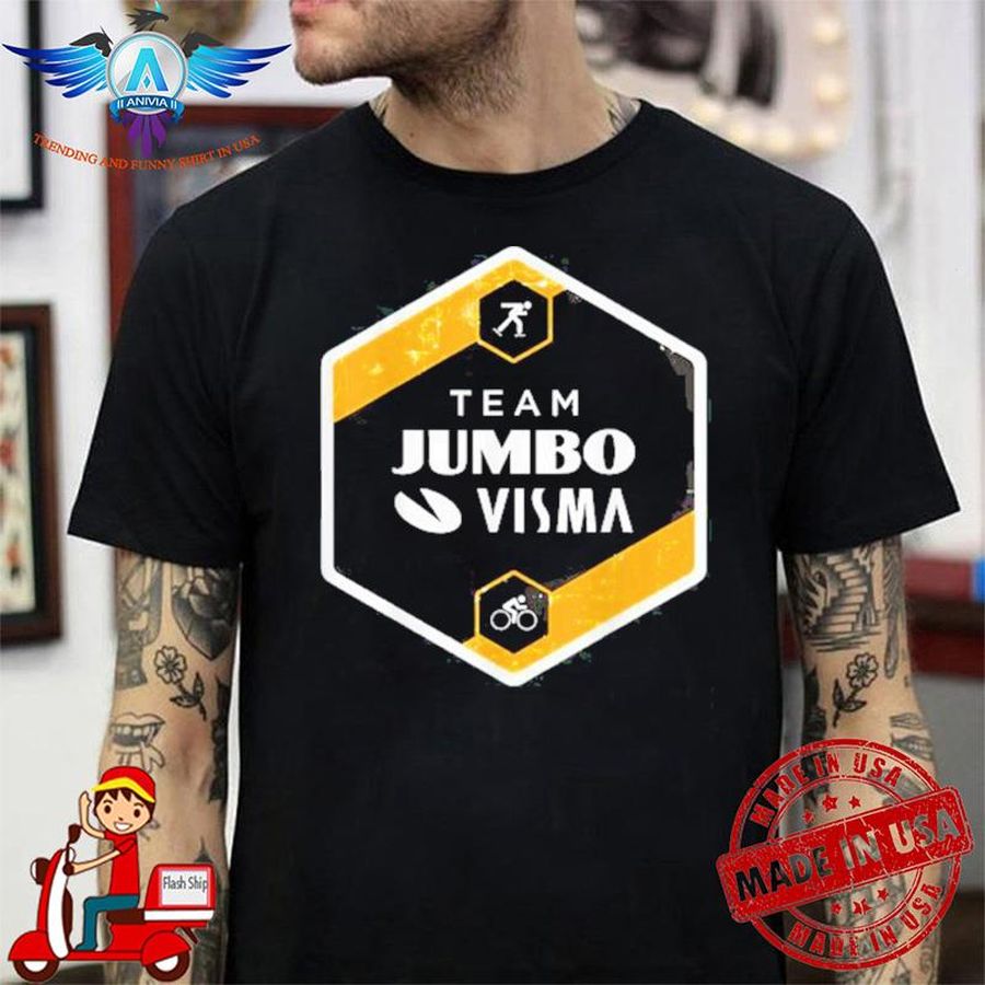 Team Jumbos Visma logo design shirt