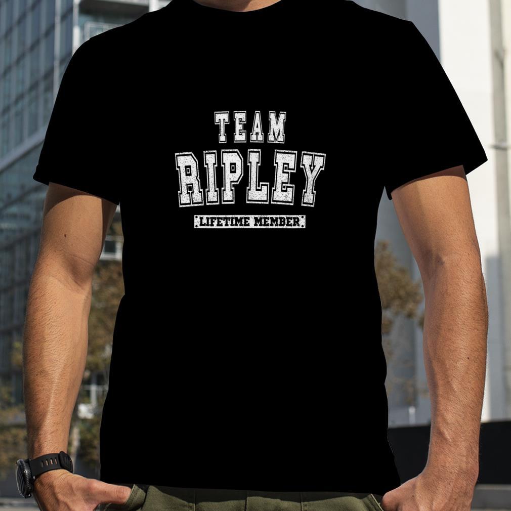 Team RIPLEY Lifetime Member Family Last Name T Shirt
