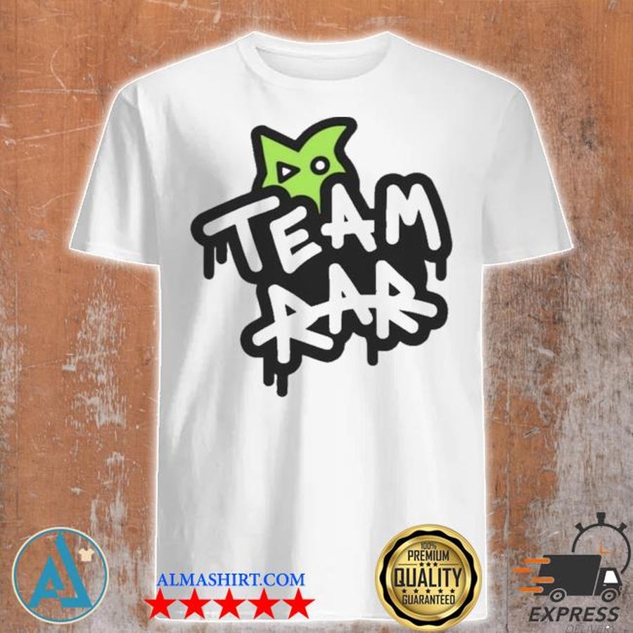 Teamrar.com merch team rar graffiti shirt