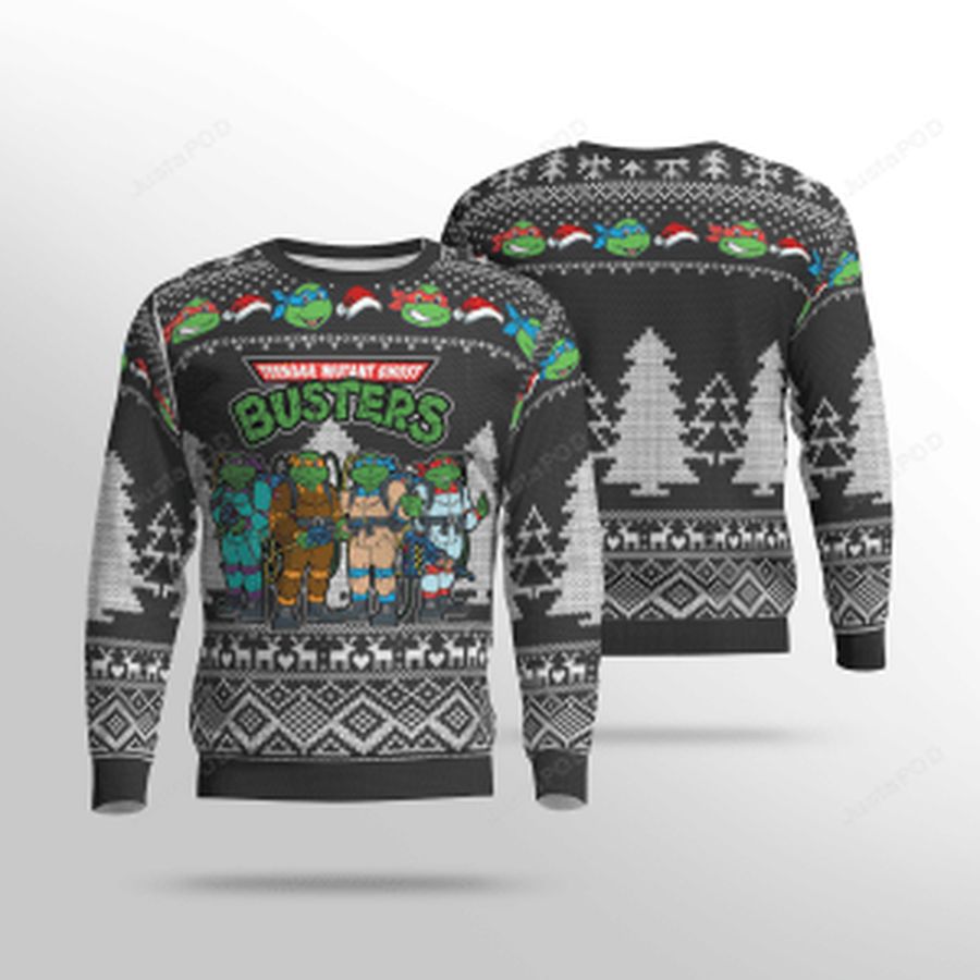 Teenage Mutant Ninja Turtles Ghostbusters Ugly Sweater Ugly Sweater Christmas