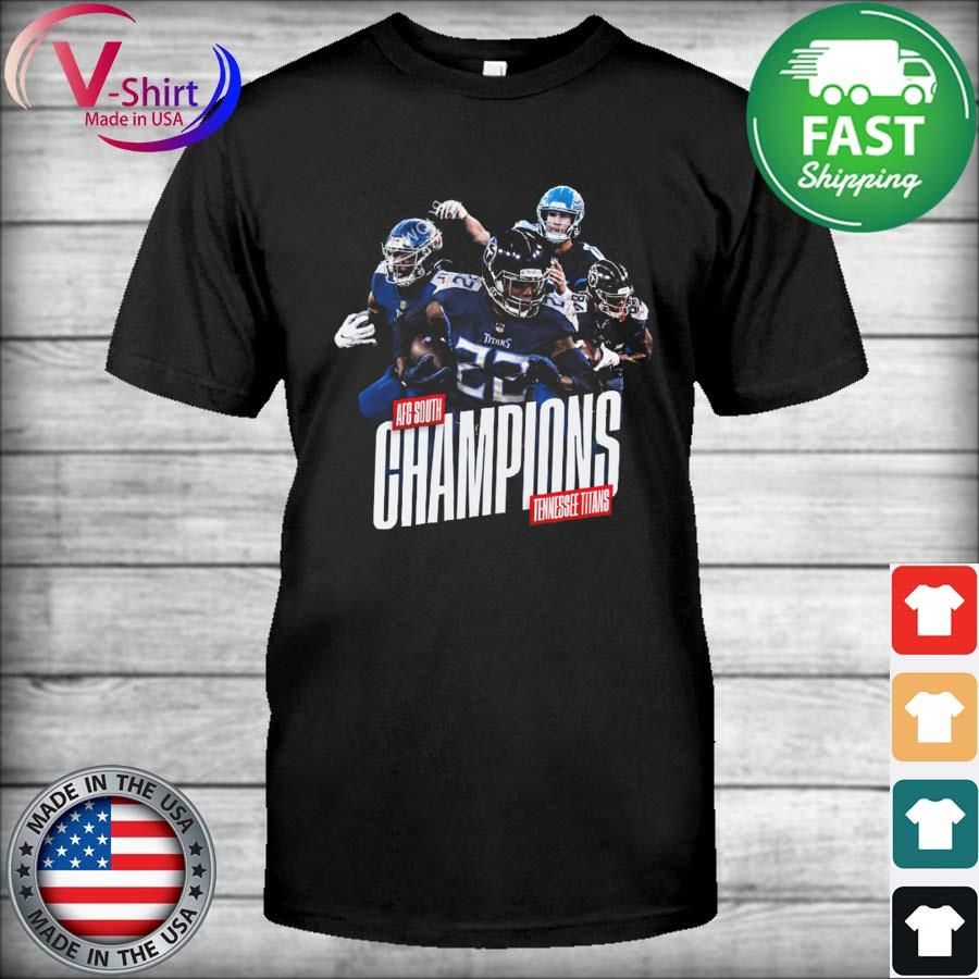 Tennessee Titans 2022 AFC South Champions Fan T-Shirt