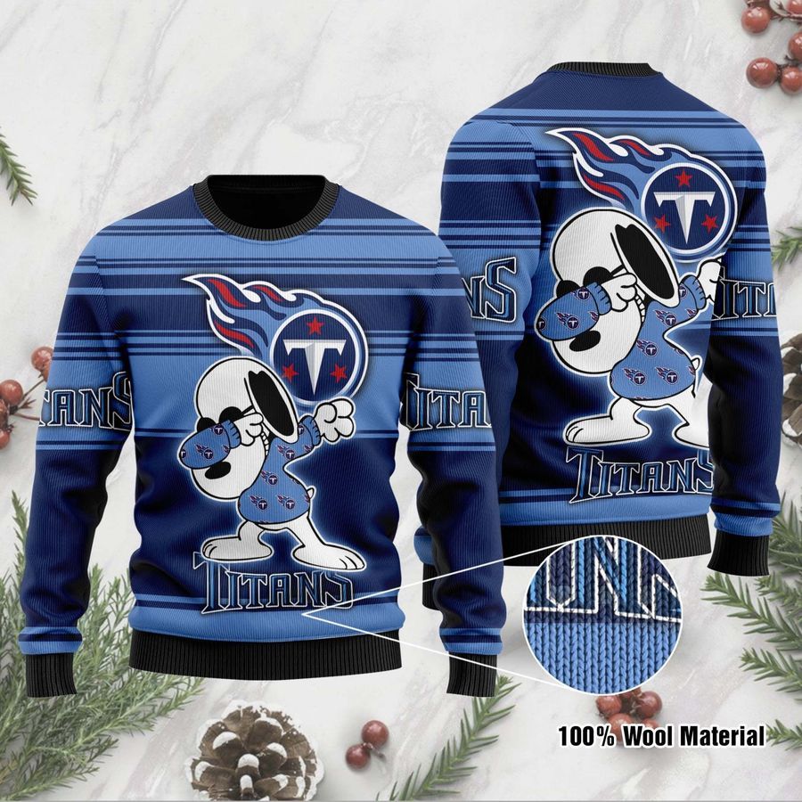Tennessee Titans D Full Printed Sweater Shirt For Football Fan
