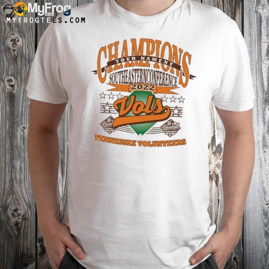 Tennessee volunteers sec baseball champions shirt