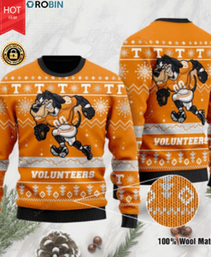 Tennessee Volunteers Ugly Christmas Sweater All Over Print Sweatshirt Ugly