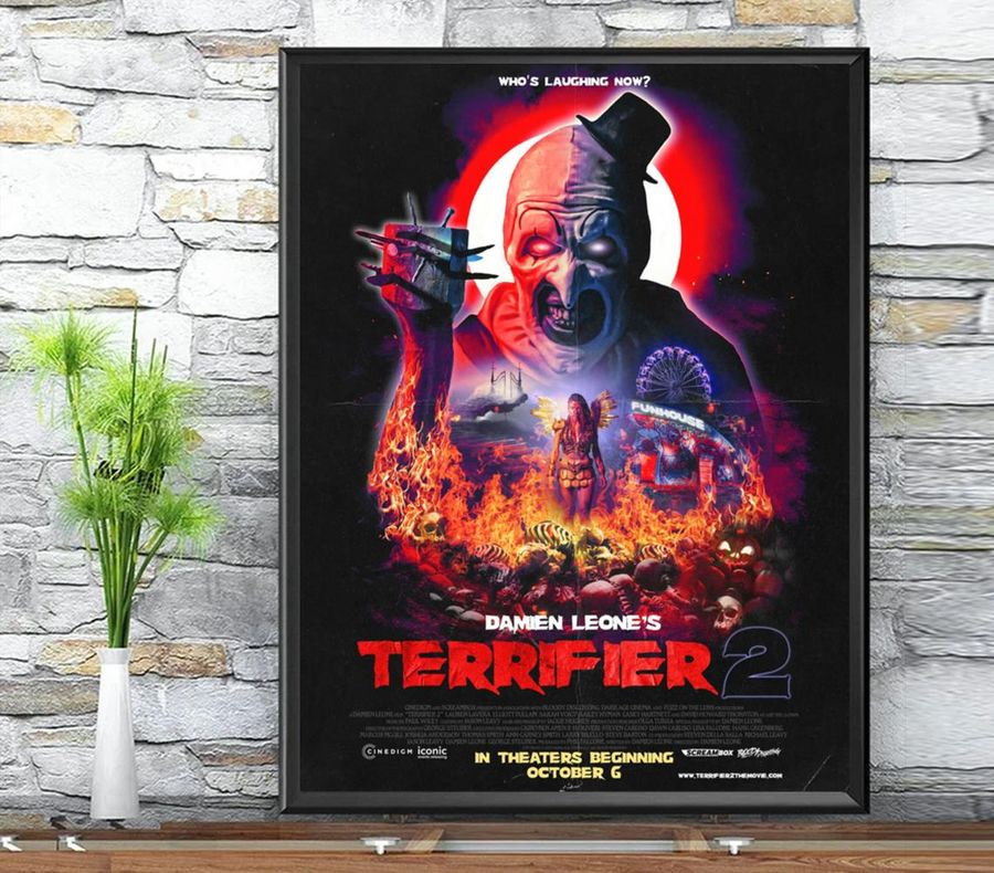 Terrifier 2 Poster Terrifier 2 2022 Movie Wall Art