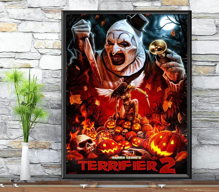 Terrifier 2 Poster Terrifier Art The Clown Movie Poster