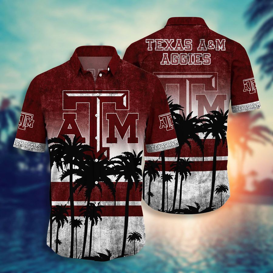 Texas A&M Aggies NCAA T-shirt Hawaiian Shirt and  