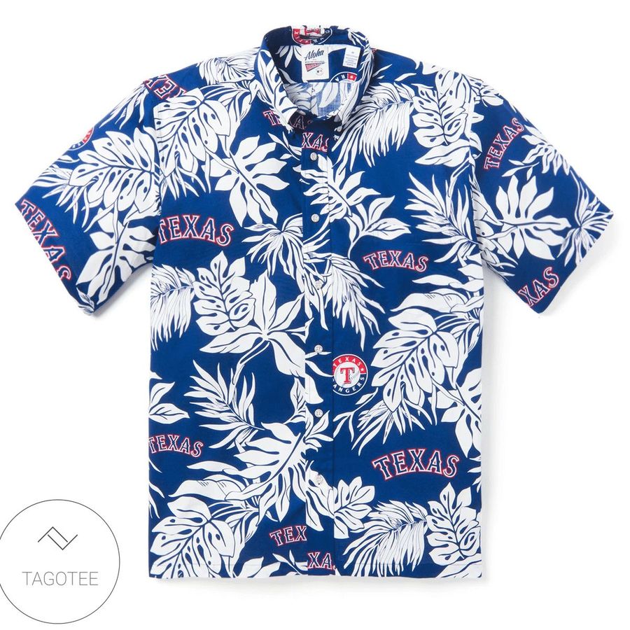 Texas Rangers Aloha Hawaiian Shirt