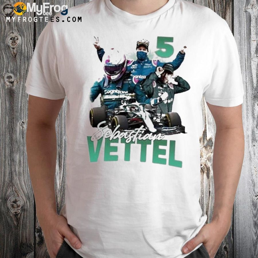 Thank You Sebastian Vettel 5 Happy Retirement Shirt