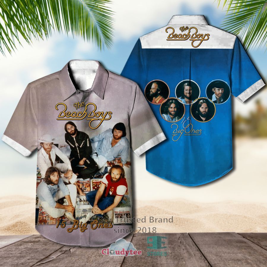 The Beach Boys 15 Big Ones Hawaiian Casual Shirt – LIMITED EDITION