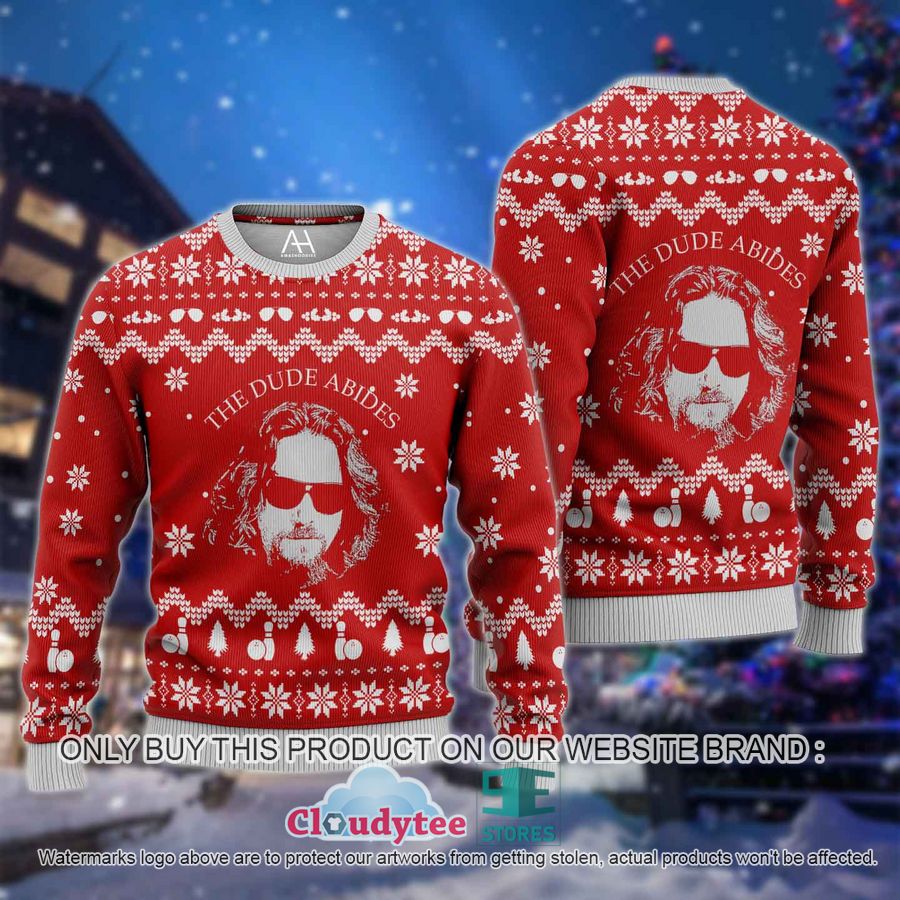 The Big Lebowski The Dude Abides Christmas All Over Printed Shirt, hoodie – LIMITED EDITION