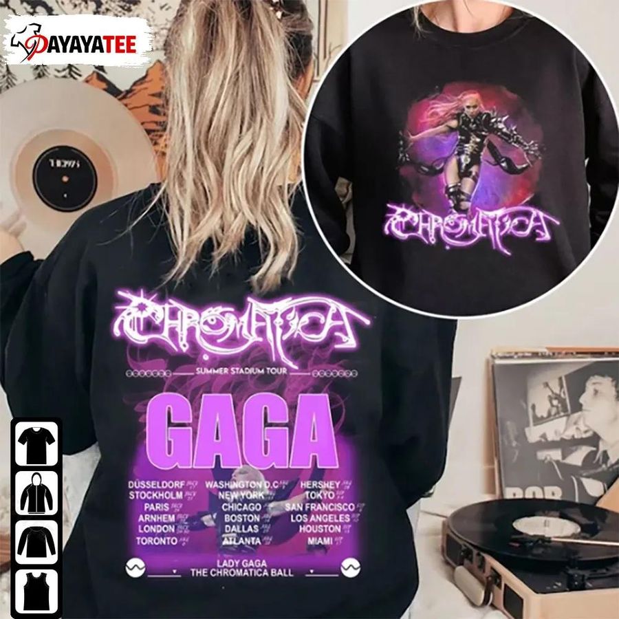 The Chromatica Ball Tour Shirt Lady Gaga Chromatica Ball Merch Gift