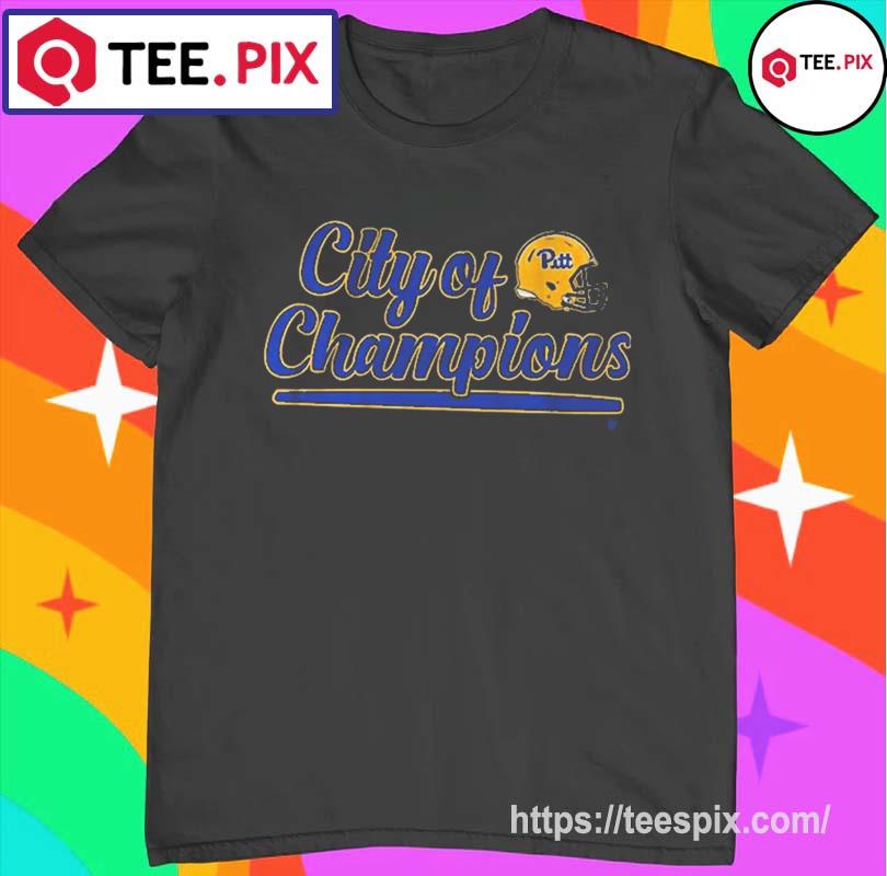 The City of Champions Pittsburgh Panthers Football Shirt