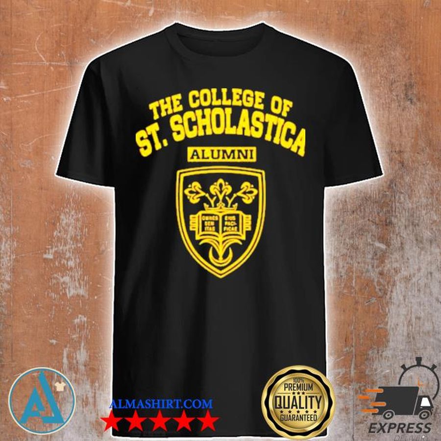 The college of St scholastica alumnI shirt