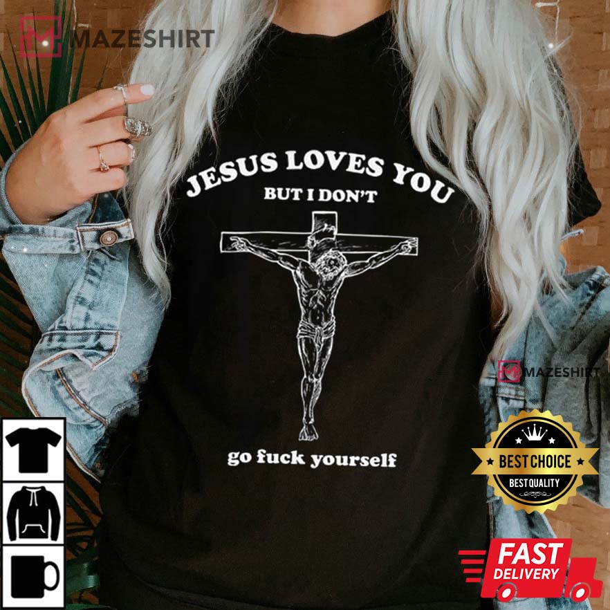 The Devil's Reject Jesus Loves You But I Don't Otis T-Shirt