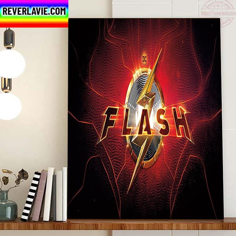 The Flash In DC Comics Home Decor Poster Canvas
