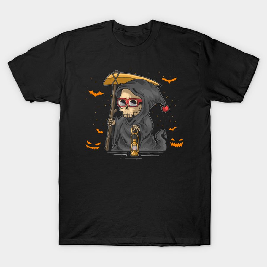 The Grim Reaper Death Skeleton Skull Halloween Gift T-shirt, Hoodie, SweatShirt, Long Sleeve