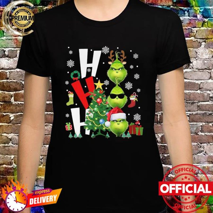 The Grinch Ho Ho Ho Christmas Tree Sweatshirt