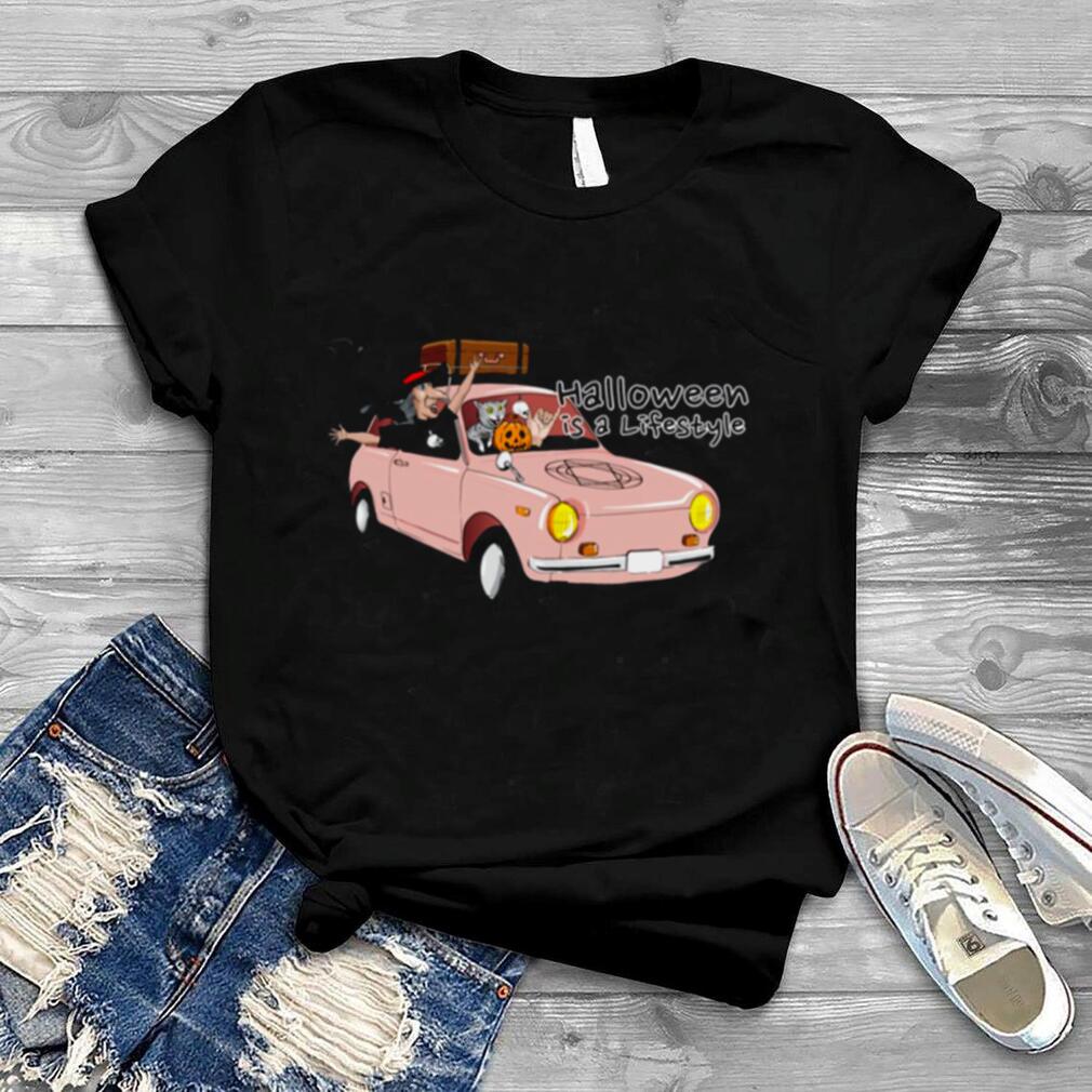 The Happy Witch Is Taking The Minions On A Road Trip Halloween Is A Lifestyle shirt