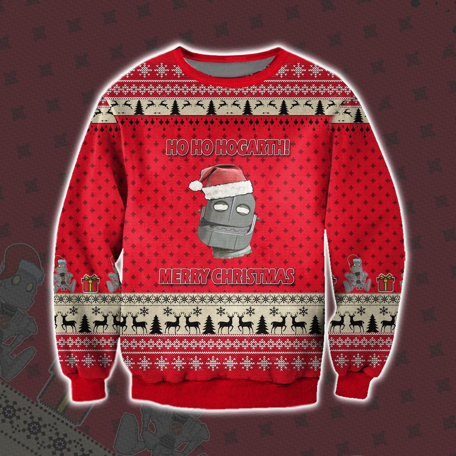 The Iron Giant Ugly Christmas Sweater - 1070