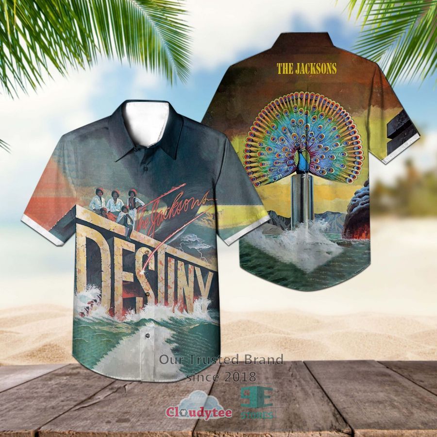 The Jackson 5 Destiny Hawaiian Casual Shirt – LIMITED EDITION