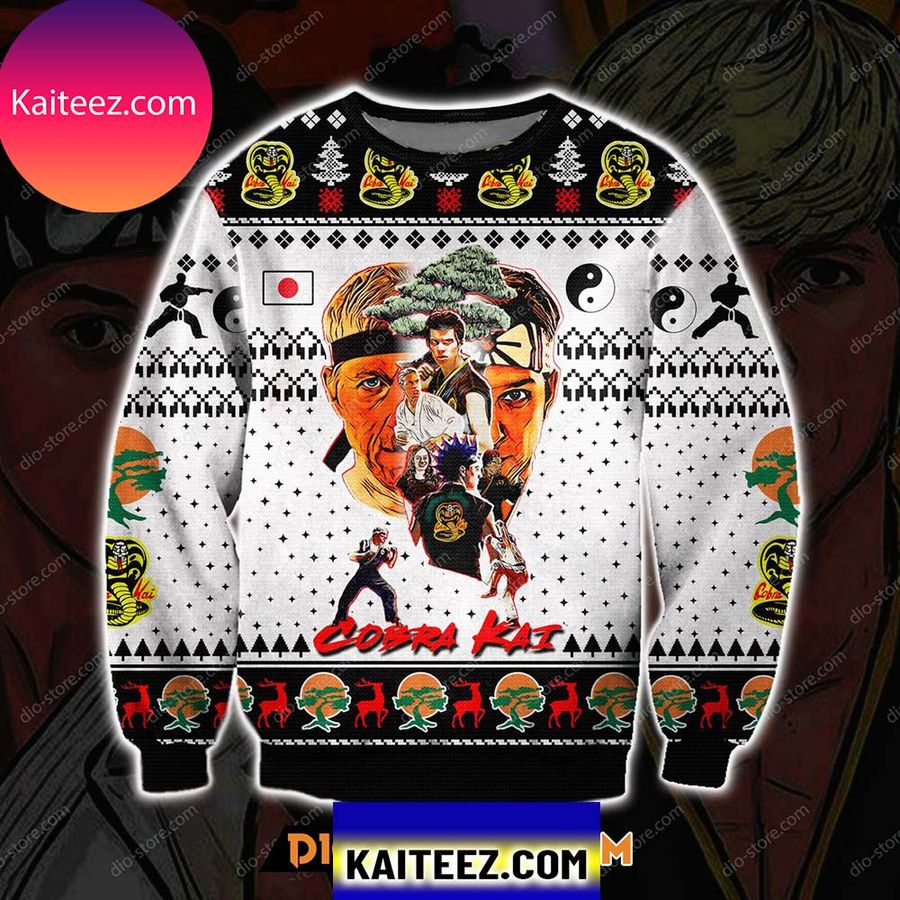 The Karate Kid Cobra Kai 3d Printed Christmas Ugly Sweater