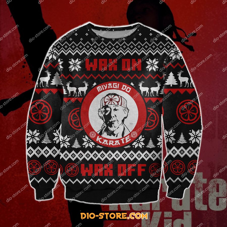 The Karate Kid Knitting Pattern For Unisex Ugly Christmas Sweater.png