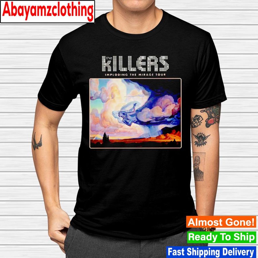 The killers imploding the mirage concert tour shirt