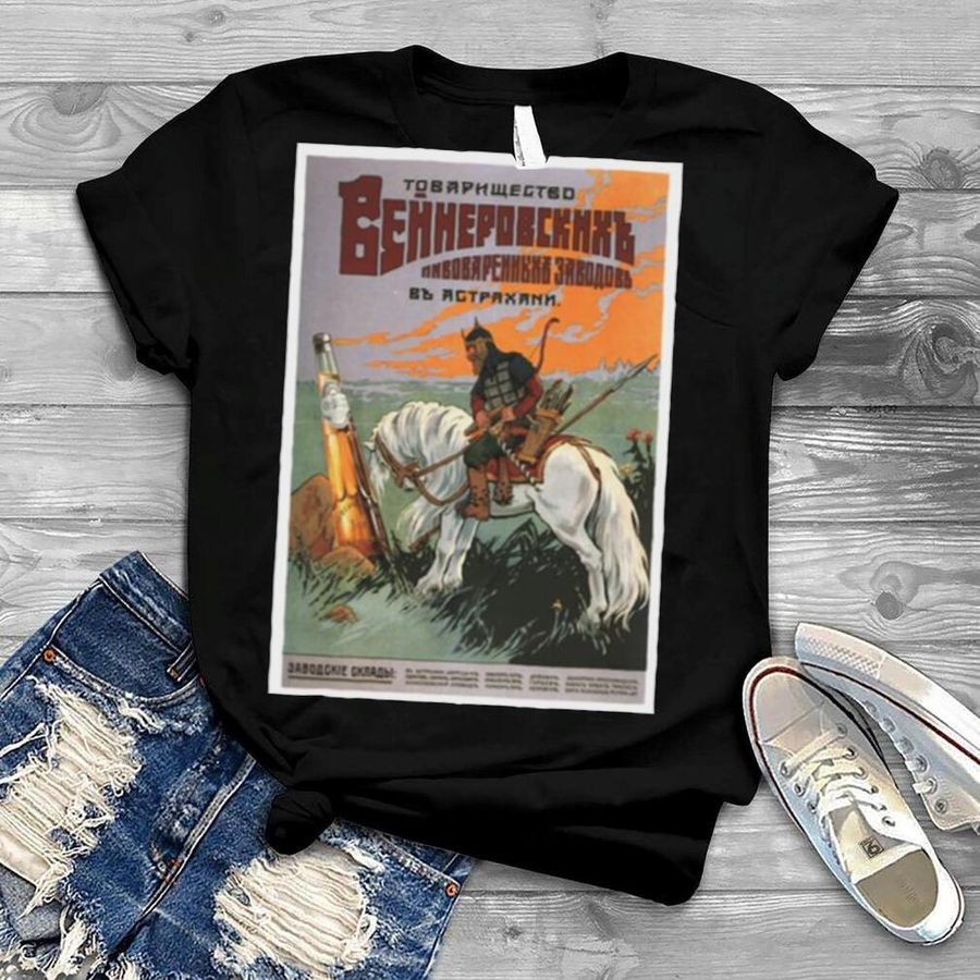 The Knight On Horse Cold War Soviet Union Propaganda Ussr Cccp shirt
