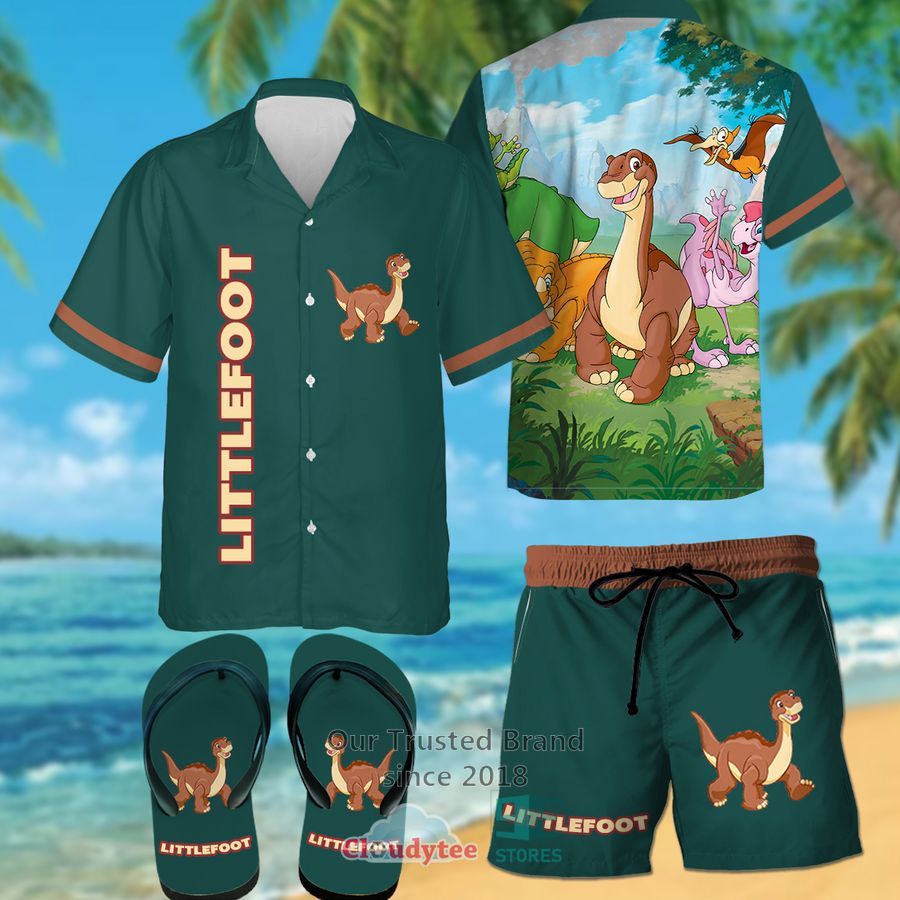 The Land Before Time Littlefoot Hawaiian Shirt, Shorts – LIMITED EDITION