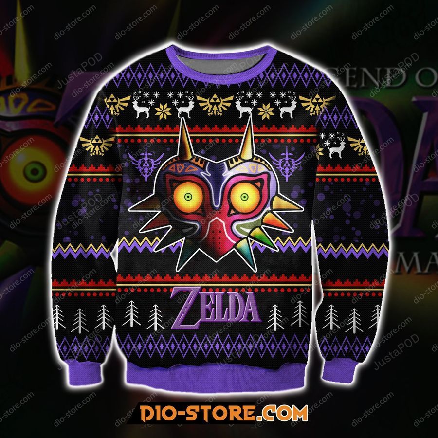 The Legend of Zelda Ugly Christmas Sweater All Over Print