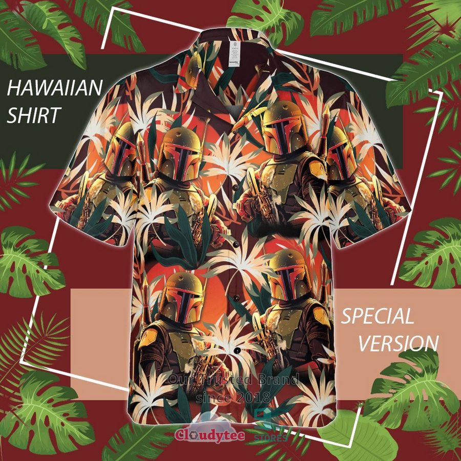 The Mandalorian tropical Hawaiian Shirt – LIMITED EDITION