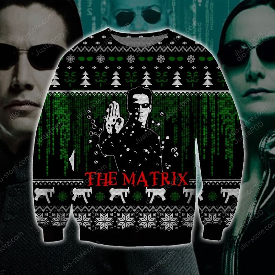 The Matrix Knitting Pattern Ugly Sweater, Ugly Sweater, Christmas Sweaters, Hoodie, Sweater