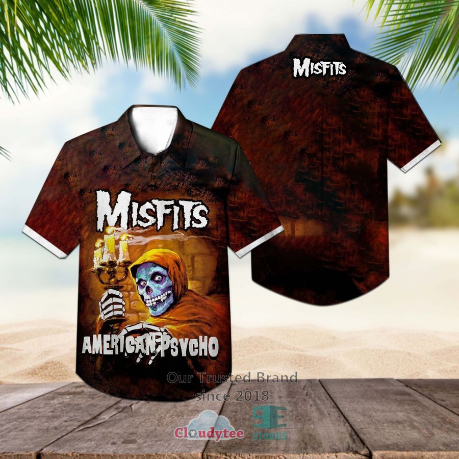 The Misfits Band American Psycho Album Hawaiian Shirt – LIMITED EDITION