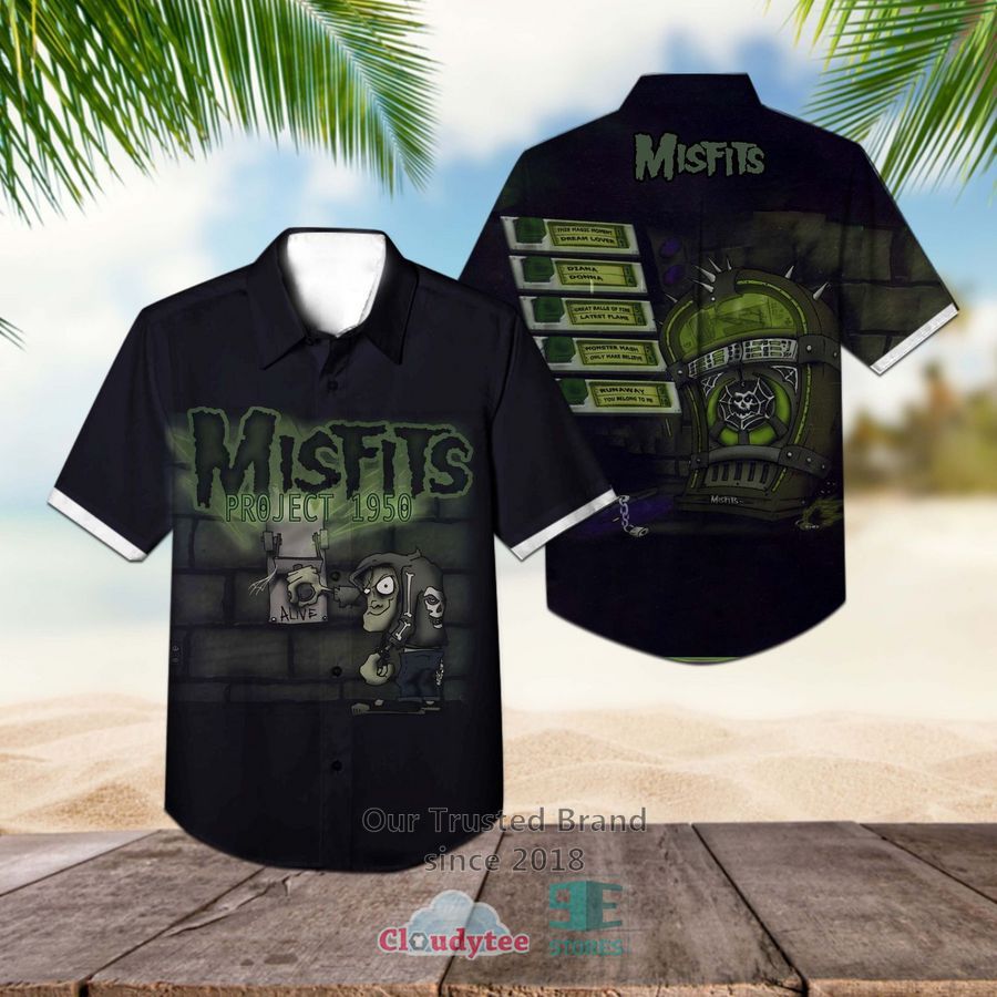 The Misfits Band Project 1950 Album Hawaiian Shirt – LIMITED EDITION