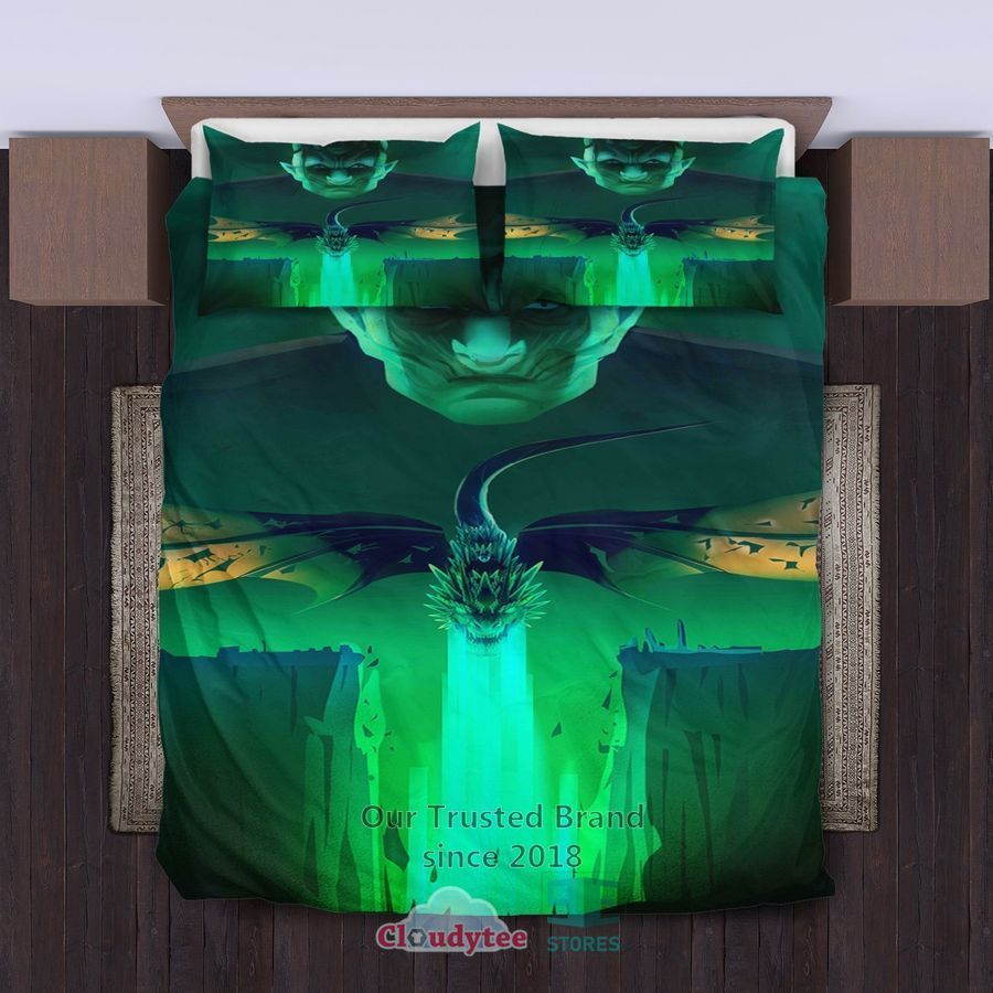 The Night King Game Of Thrones green Bedding Set – LIMITED EDITION