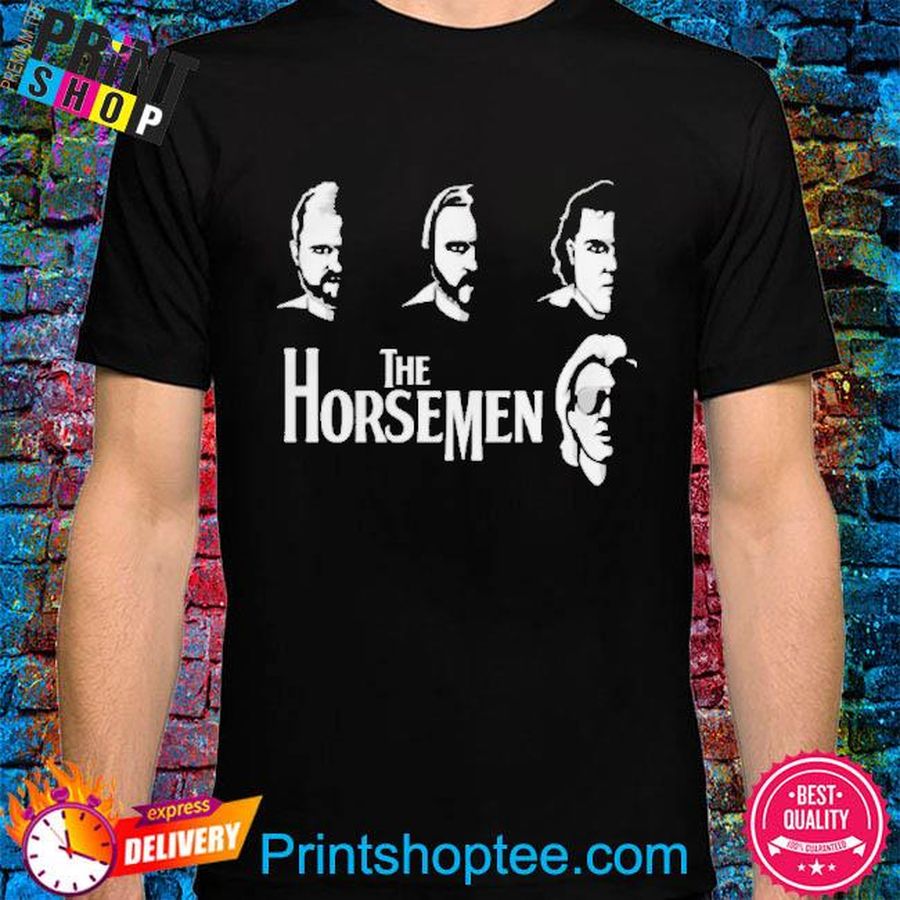 The original four horsemen wcw legends wrestling shirt
