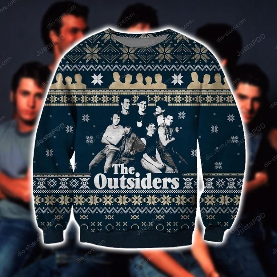 The Outsiders Knitting Pattern Ugly Christmas Sweater, All Over Print Sweatshirt, Ugly Sweater, Christmas Sweaters, Hoodie, Sweater