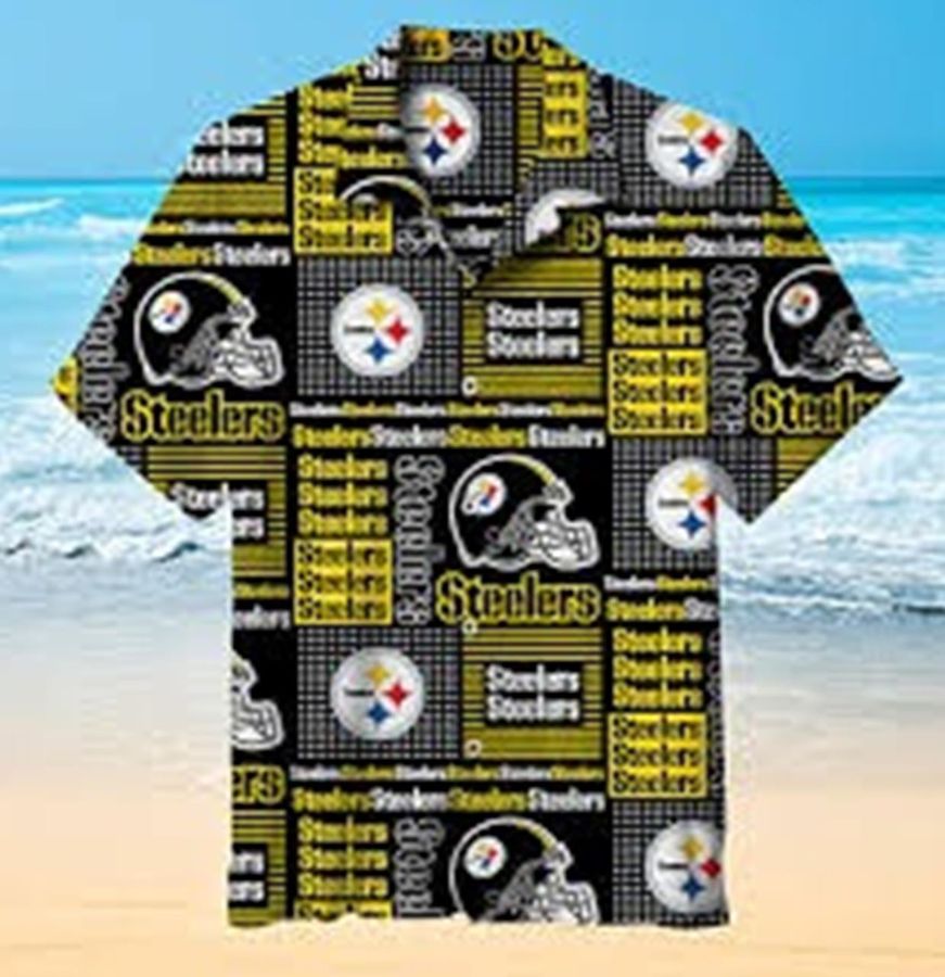 The Pittsburgh Steelers Full Printed Hawaiian Shirt