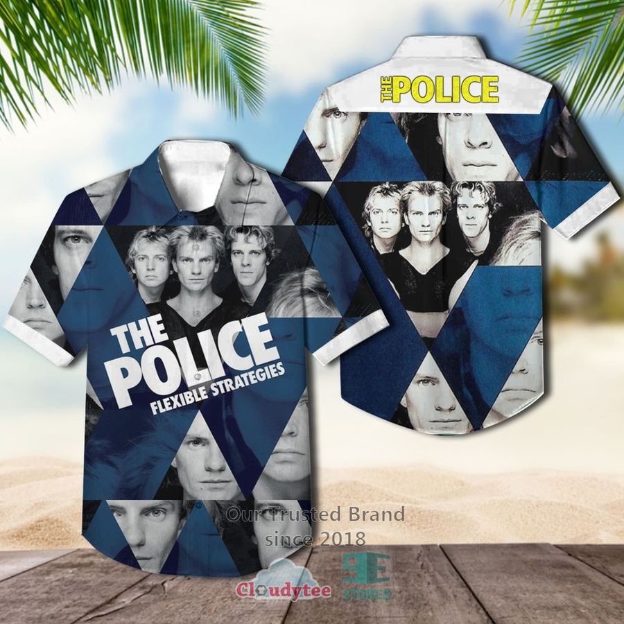 The Police Flexible Strategies 1993 Casual Hawaiian Shirt – LIMITED EDITION