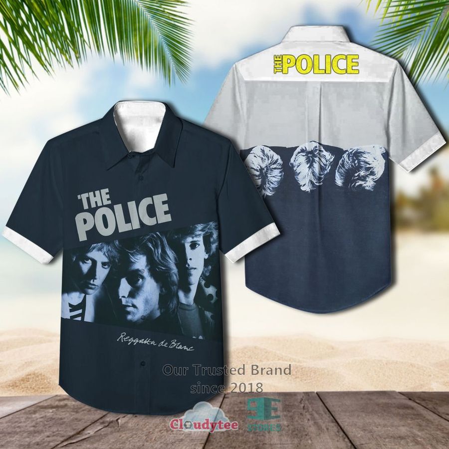 The Police Reggatta De Blanc 1979 Casual Hawaiian Shirt – LIMITED EDITION