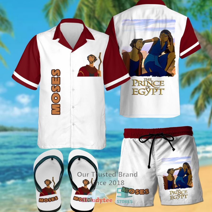 The Prince of Egypt Moses Hawaiian Shirt, Shorts – LIMITED EDITION