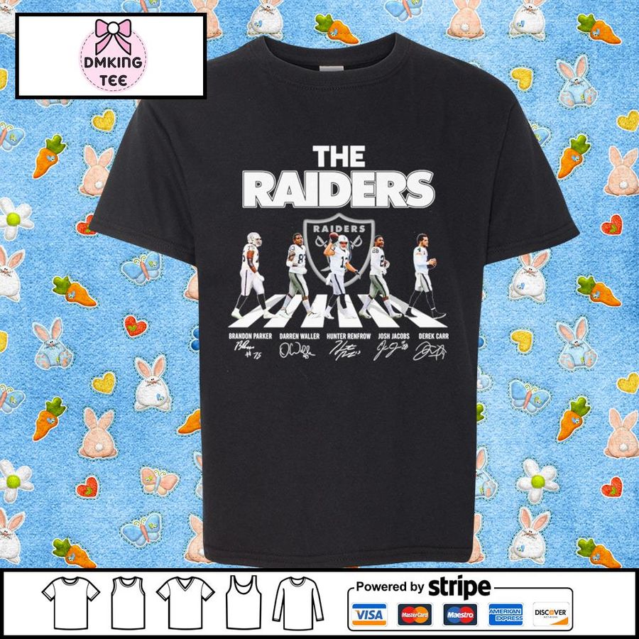 The Raiders Abbey Road Signatures Shirt