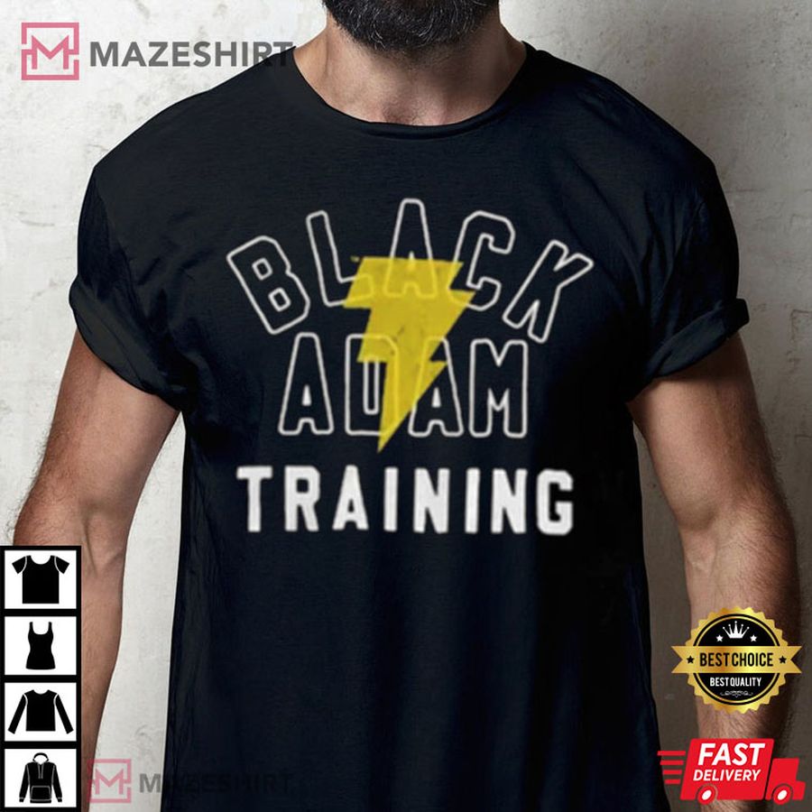 The Rock Black Adam Training T-Shirt