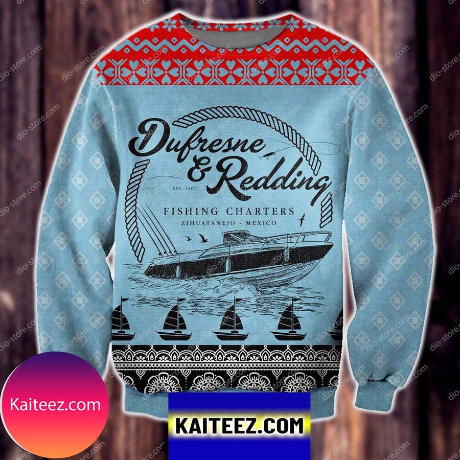 The Shawshank Redemption 3d Print Christmas Ugly Sweater